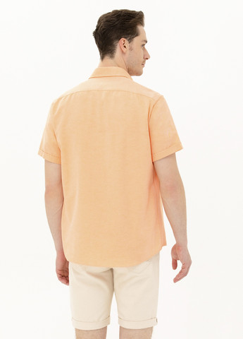 Оранжевая рубашка U.S. Polo Assn.