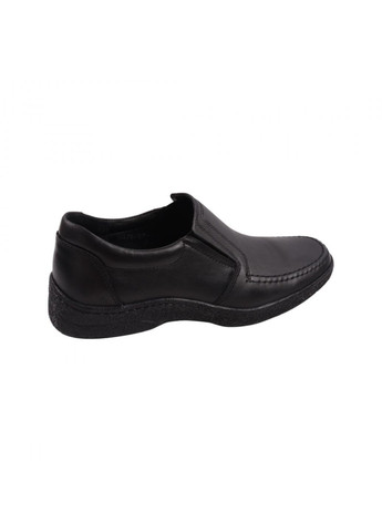 Черные туфли мужские черные натуральная кожа Konors