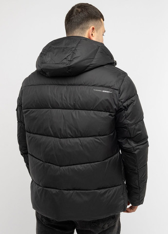 Чорна зимня куртка чоловіча колір чорний цб-00220556 Kings Wind