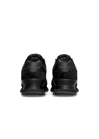 Черные демисезонные кроссовки женские, вьетнам New Balance 574 HD All Black