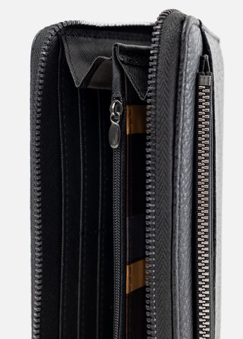 Чоловічий гаманець колір чорний ЦБ-00242310 No Brand (276903559)