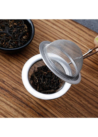 Ситечко щипцы для заваривания чая и кофе из нержавеющей стали (диаметр сита 4.5 см) Kitchen Master (267493653)