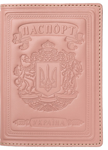 Шкіряна Обкладинка Для Паспорта Villini 003 Глянець Пудровий Martec (259040656)