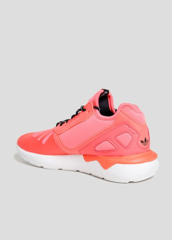 Коралові всесезонні жіночі кросівки adidas tubular runner k
