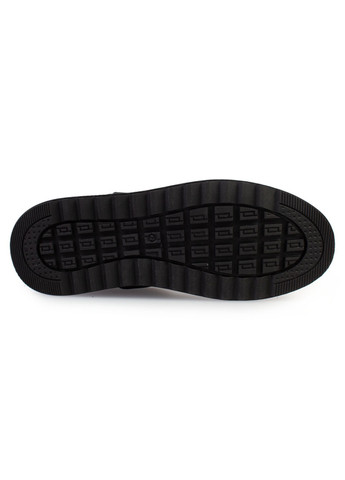 Черные зимние ботинки мужские бренда 9501006_(0) ModaMilano