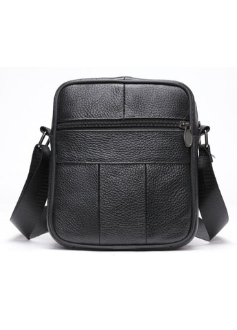 Мужская кожаная чёрная сумка 14992 Vintage (262523889)
