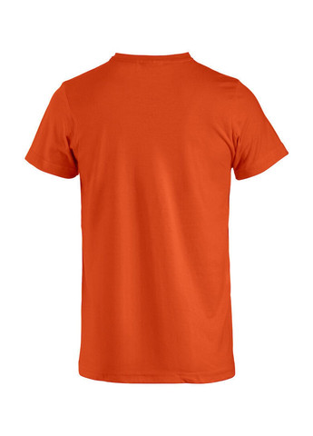 Оранжевая футболка мужская Clique
