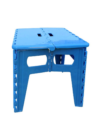 Стол раскладной пластиковый компактный переносной для походов пикника кемпинга 47х50х45 см (475612-Prob) Синий Unbranded (269340972)