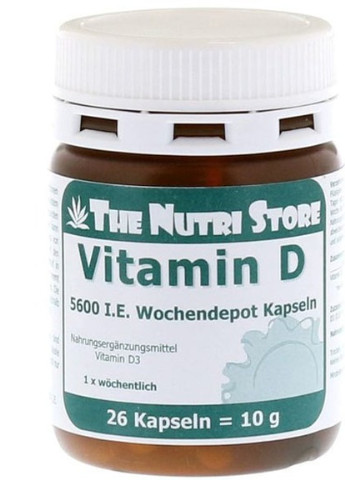 Vitamin D, 5600 IE 26 Caps ФР-00000125 The Nutri Store (256724777)