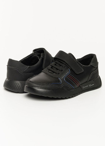 Черные туфли для мальчиков цвет черный цб-00225737 Tom.M
