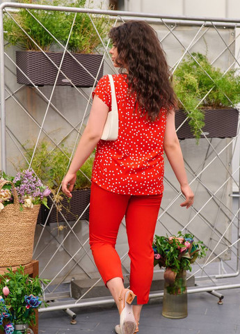 Жіночий костюм-двійка колір червоний 434449 New Trend (259061565)