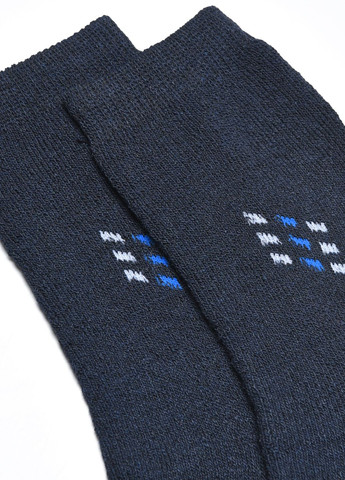 Шкарпетки чоловічі махрові синього кольору розмір 42-48 Let's Shop (275928746)