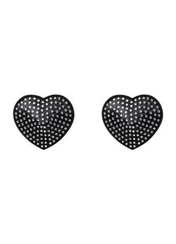 Накладки-сердечки на соски со стразами A750 nipple covers, Obsessive (276537213)