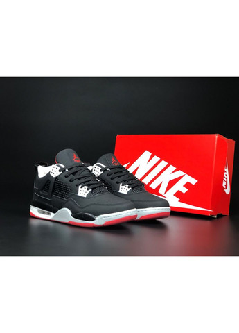 Чорні Осінні кросівки чоловічі, вьетнам Nike Air Jordan 4 Retro