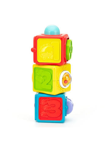 Движущиеся кубики "Яркие" цвет разноцветный ЦБ-00120801 Fisher-Price (259467450)