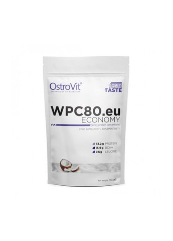 Протеин Wpc Eco 700 g (Coconut cream) Ostrovit (262297047)