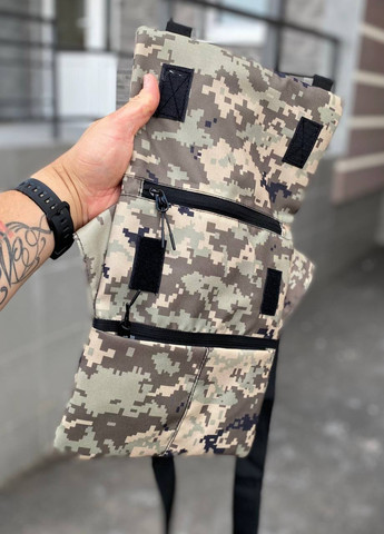 Тактическая сумка - планшет с кобурой через плечо мужская барсетка пиксель Tactica Tablet Pixel No Brand (258358343)