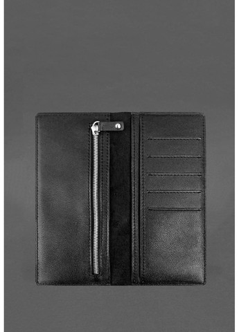 Кожаное мужское портмоне 12.0 черное Краст BN-PM-12-G BlankNote (263605894)