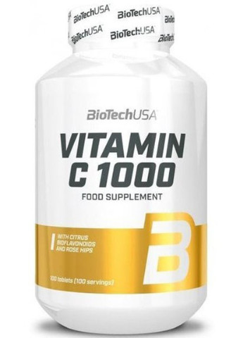 Vitamin C 1000 100 Tabs Biotechusa (256724158)