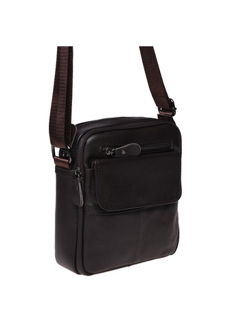 Чоловіча шкіряна сумка коричневого кольору 100316-brown Borsa Leather (266143281)