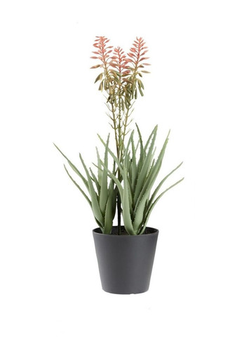 Искусственное растение высотой 51 см с цветами. No Brand (262892812)