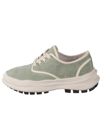 Зелені осінні жіночі кросівки 196843 Deenoor