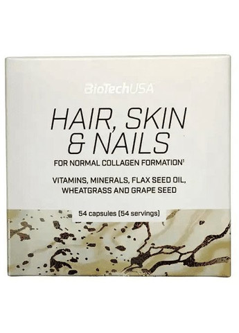 Hair, Skin & Nails 54 Caps Biotechusa (267724849)