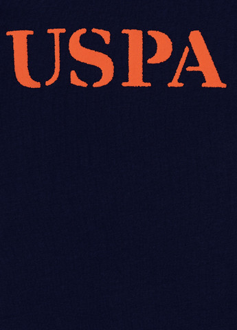 Темно-синяя футболка u.s/ polo assn. на мальчика U.S. Polo Assn.