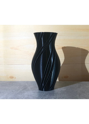 Фигурная декоративная, тонкостенная ваза «Вдавленная спираль» ЗаСвіт (261555591)