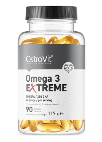 Omega 3 Extreme 90 Caps Ostrovit (256723023)
