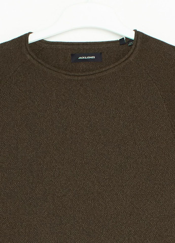 Темно-коричневый джемпер демисезон,темно-коричневий, JACK&JONES