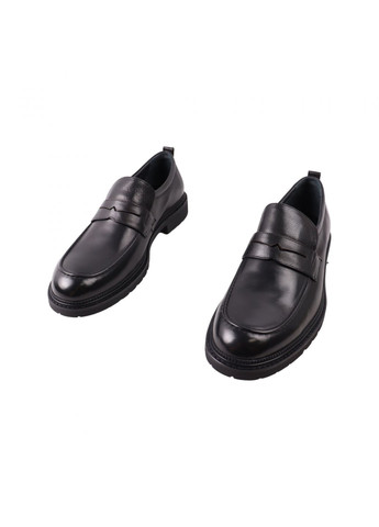 Туфлі чоловічі чорні натуральна шкіра Clemento 54-23dt (262455282)