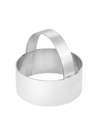 Металлическая форма кольцо с ручкой для вырезки теста (вареников, пельменей, печенья) Ø 7 см Metalworkshop (272111404)