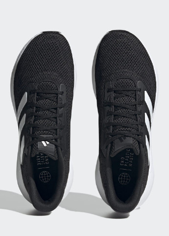 Черные всесезонные кроссовки response runner adidas