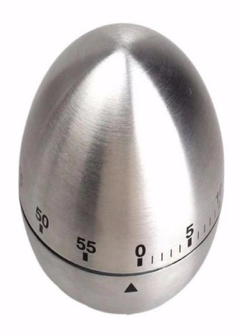 Механический кухонный таймер яйцо из нержавеющей стали VTech (277359144)