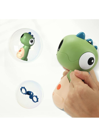 Дитячий генератори мильних бульбашок Динозавр Bubble Machine Дракон, зелений More (269462810)