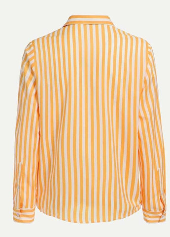 Оранжевая рубашка SHEIN