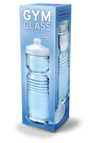 Графин для воды Gym Glass 600 мл Fred & Friends (258075735)