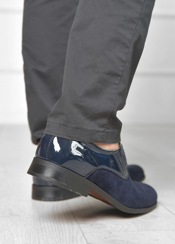 Туфлі чоловічі темно-синього кольору Let's Shop (265911013)
