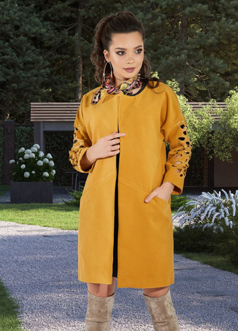 Коричневое Жіночий верхній одяг Коротке пальто (УТ000052096) Lemanta