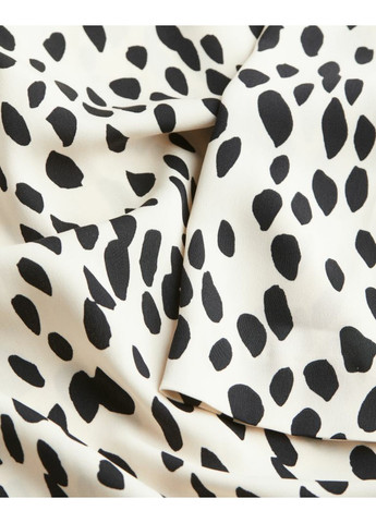 Молочное повседневный женское платье с рюшами н&м (56415) xs молочное H&M