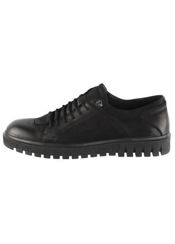 Черные демисезонные мужские кроссовки 131713 Lido Marinozzi