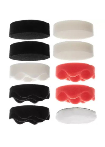 Набор комплект полировальных губок с адаптером для дрели для полировки очистки 12 шт 80 мм (475531-Prob) Unbranded (268546424)