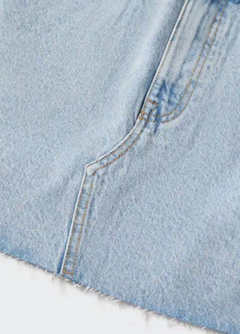 Розкльошена джинсова міні-спідниця Mango (264839029)