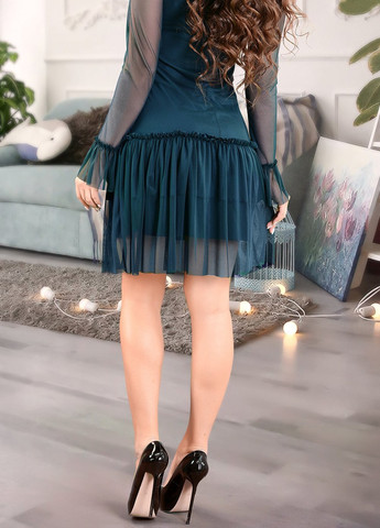 Зелена сукнi норма сукня гіпюрова (ут000048979) Lemanta