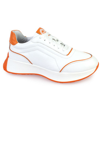 Белые демисезонные кроссовки женские бренда 8200416_(1) ModaMilano