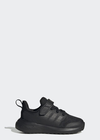 Чорні всесезонні кросівки fortarun 2.0 cloudfoam adidas