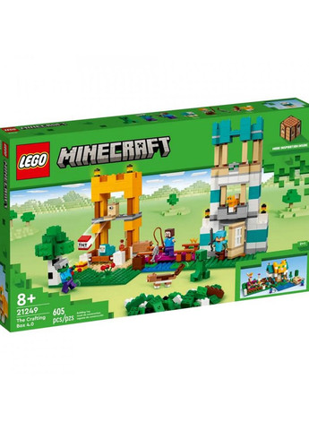 Конструктор Minecraft Сундук для творчества 4.0 цвет разноцветный ЦБ-00230003 Lego (262290013)