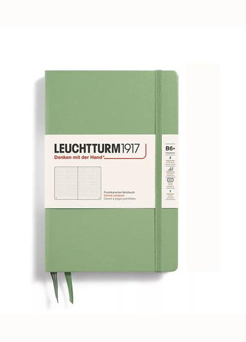 Блокнот, Paperback (B6+), Sage, Точка Leuchtturm1917 (269901223)