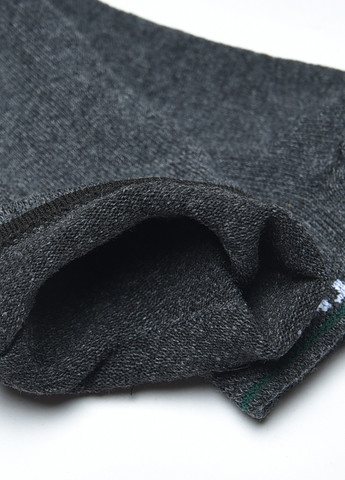 Носки мужские короткие темно-серого цвета размер 40-45 Let's Shop (259638524)